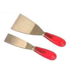 เกรียงโป๊วสี สเตนเลส ด้ามพีวีซีใส ตราหัวนก [ขายส่ง ราคาถูก]