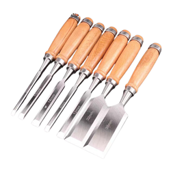 สิ่วลบเหลี่ยมด้ามไม้ KingsMan เหล็กแข็ง เกรด CRV แข็งแรง ทนทาน