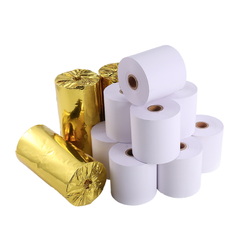 กระดาษความร้อน กระดาษเทอร์มอล สลิปใบเสร็จ ขนาด 80mm x 80 mm คุณภาพดี