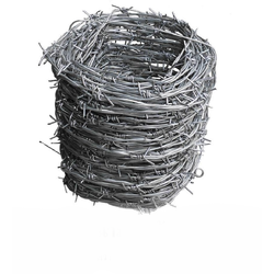 ลวดหนาม KingsMan ยาว 60 เมตร ลวด2.0mm เบอร์#14 ขดละ 5 kg ชุบกัลวาไนซ์กันสนิม [ขายปลีก/ส่ง]