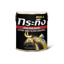 สีน้ำมัน สีทาไม้ สีทาเหล็ก ตรากระทิง(Beger เบเยอร์)ขนาด 1/4 แกลอน [ขายส่ง]