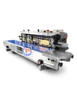 เครื่องซีลสายพานต่อเนื่องเติมในโตรเจน SF-150W แนวนอน (อนาล็อค)