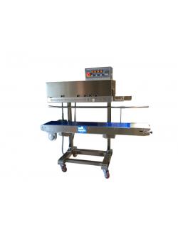 เครื่องซีลสายพานต่อเนื่อง FRM 1120 LD แนวตั้ง (สามารถรับน้ำหนักมากกว่า 25 Kg)