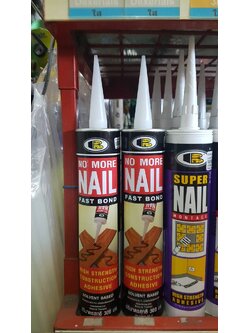 กาวแทนตะปู/สูตรทินเนอร์/Bosny/M910▻Nomorenail