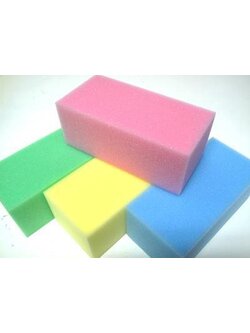 ฟองน้ำก้อน/ถูพื้น/ตรากุหลาบ