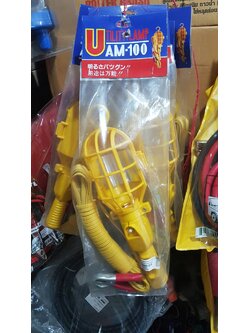 โคมไฟแบบแขวน/10ม./ที่คีบแบตเตอรี่/สีเหลืองทั้งตัว