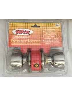 กุญแจลูกบิดห้องน้ำ/Win/ถ้วยแวว/588BK