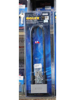 กุญแจล๊อคมอเตอร์ไซด์/Solex/6034LP/ห่วงยาว