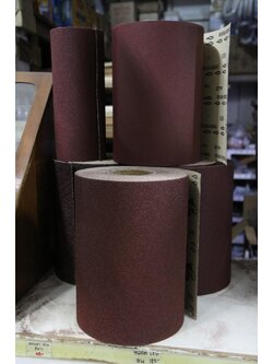 กระดาษทรายแบ่งตัด/No.40/Carborundum/ฟุต