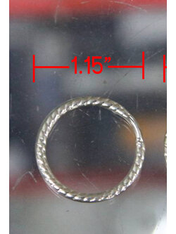 แหวนห่วง/มีลาย/1 1/4"/No.307