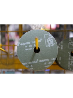 กระดาษทรายกลม4"/No.40/Superflex