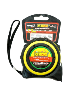 ตลับเมตร/7.5ม.x1"/Indy/T753