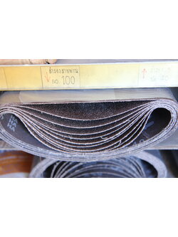 กระดาษทรายสายพาน/No.40/4"x24"/Superflex
