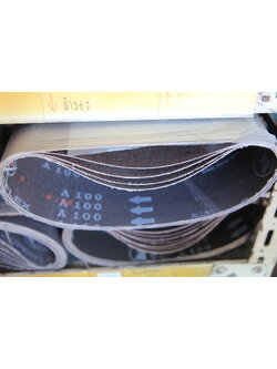 กระดาษทรายสายพาน/No.100/4"x24"/Superflex