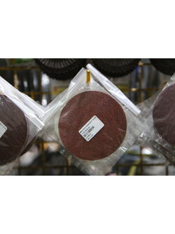 กระดาษทรายกลมหนามเตย4"/No.60