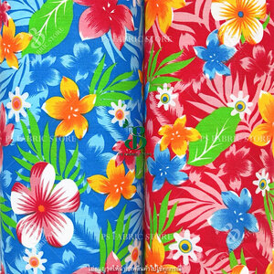 ลายดอกชบา