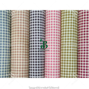 ลายตารางเล็กพื้นครีม