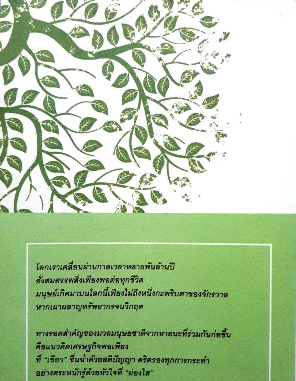 เศรษฐกิจเขียวและใส