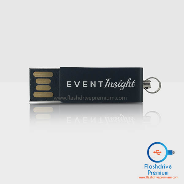 แฟลชไดร์ฟมินิ พร้อมสร้อย (Mini Metal USB Flash Drive)