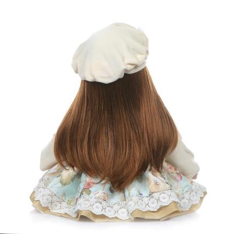 ตุ๊กตา reborn Doll แนวเจ้าหญิงวินเทจมาพร้อมอุปกรณ์ดังภาพเหมาะสำหรับผู้ที่รักการสะสมตุ๊กตาและนำไปเป็นของขวัญ