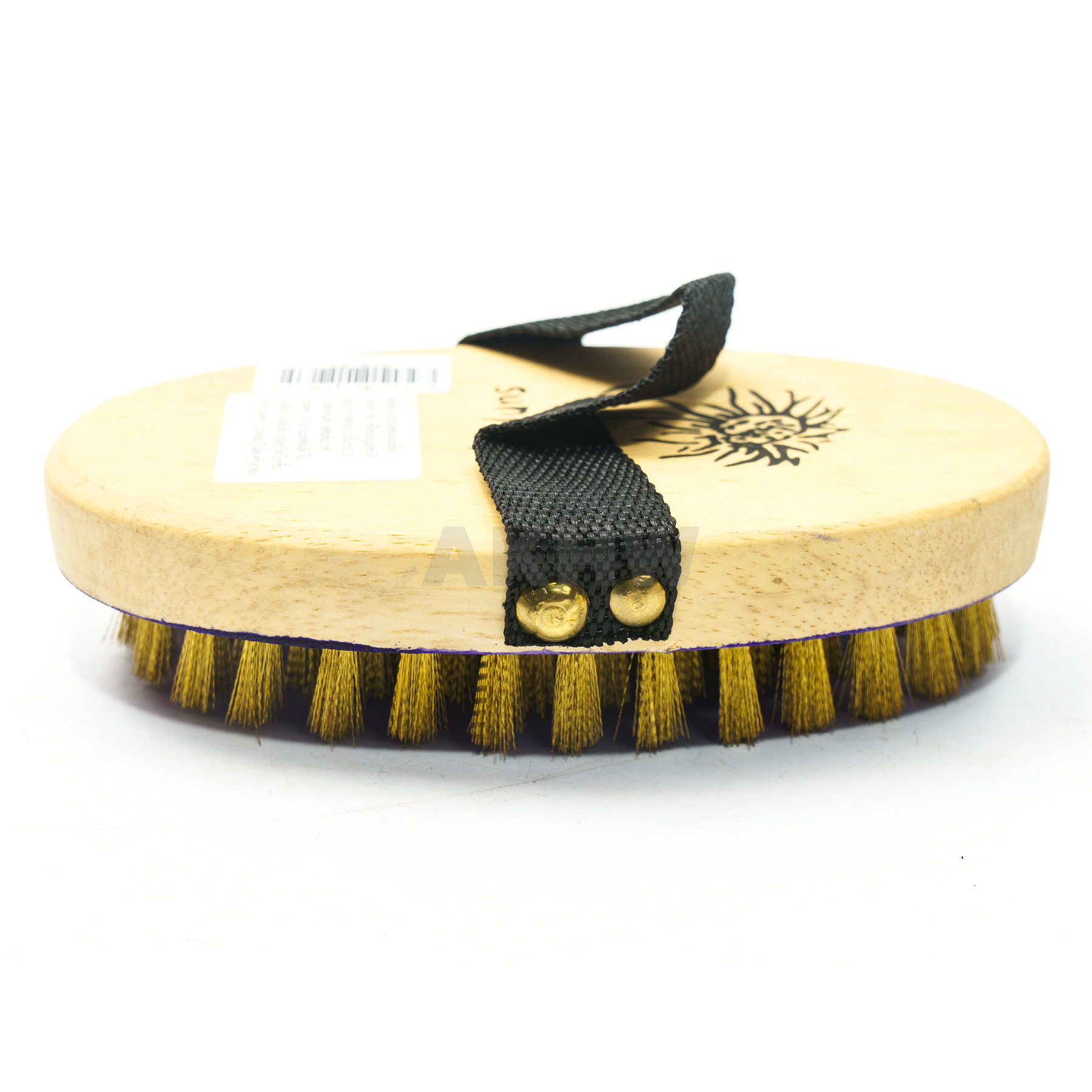 แปรงกลมขนทองเหลือง ตราดอกทานตะวัน สำหรับขัดพื้นอเนกประสงค์ [ขายปลีก/ส่ง]