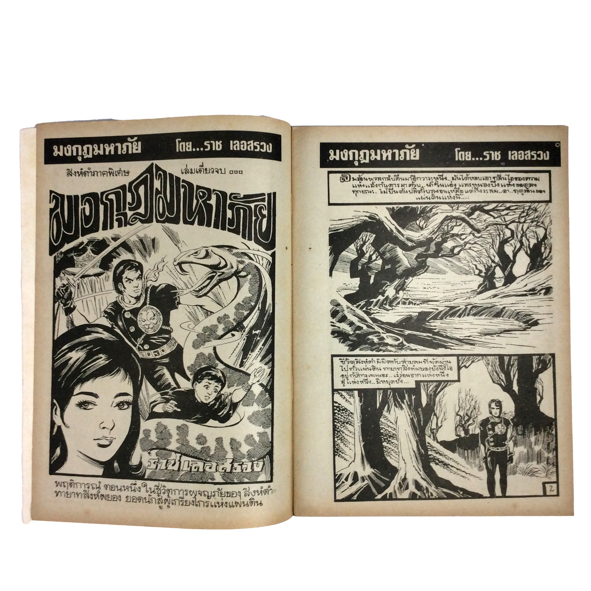 สิงห์ดำ ตอน มงกุฎมหาภัย ราช เลอสรวง การ์ตูนไทย นิยายภาพ การ์ตูน หนังสือ หนังสือหายาก หนังสือสะสม