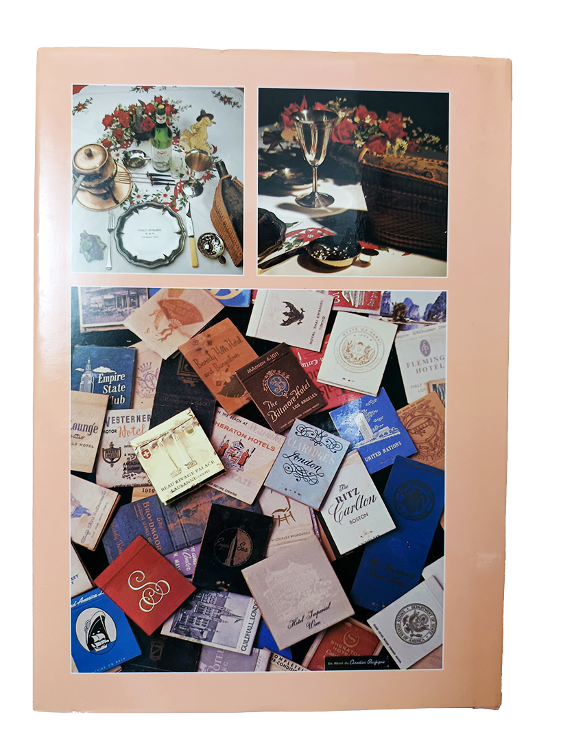 วิวัฒนาการและศิลปะการจัดโต๊ะอาหาร เครื่องดื่ม และเมนูอาหาร หนังสือ หนังสือสะสม หนังสือหายาก