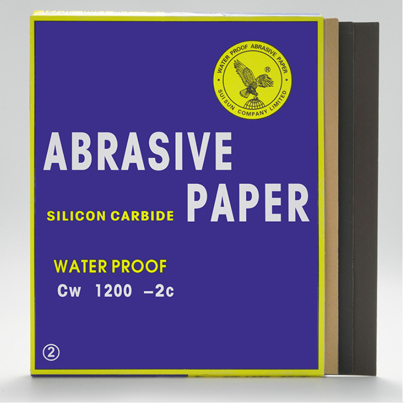 กระดาษทรายน้ำขัดเหล็กตรานกอินทรี สำหรับงานขัดโลหะหรือเหล็กต่างๆ [ขายปลีก-ส่ง]