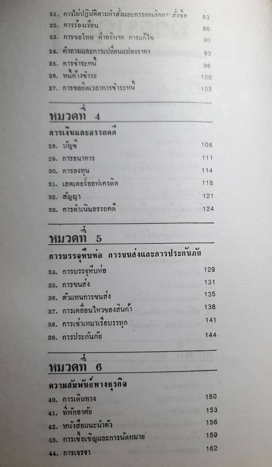 ภาษาธุรกิจ การโต้ตอบทางจดหมาย ไทย - อังกฤษ