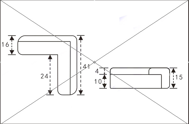 ยางซิลิโคนกันกระแทกขอบมุมโต๊ะ เฟอร์นิเจอร์ [ขายส่ง]