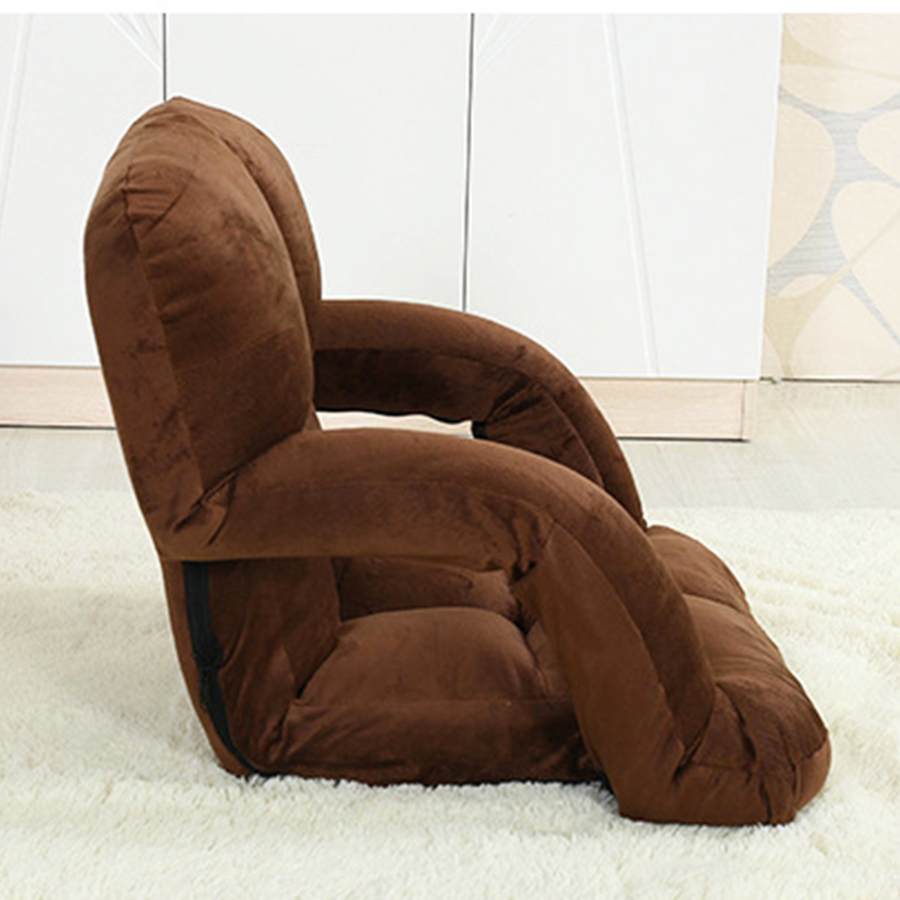 เก้าอี้ญี่ปุ่น ปรับได้ 6ระดับ พร้อมที่วางแขน เก้าอี้นั่งพื้น โซฟาเบด เก้าอี้พักผ่อน โซฟาญี่ปุ่น เก้าอี้ปรับนอน เก้าอี้พับนอน เก้าอี้ปรับเอนนอน HC-039