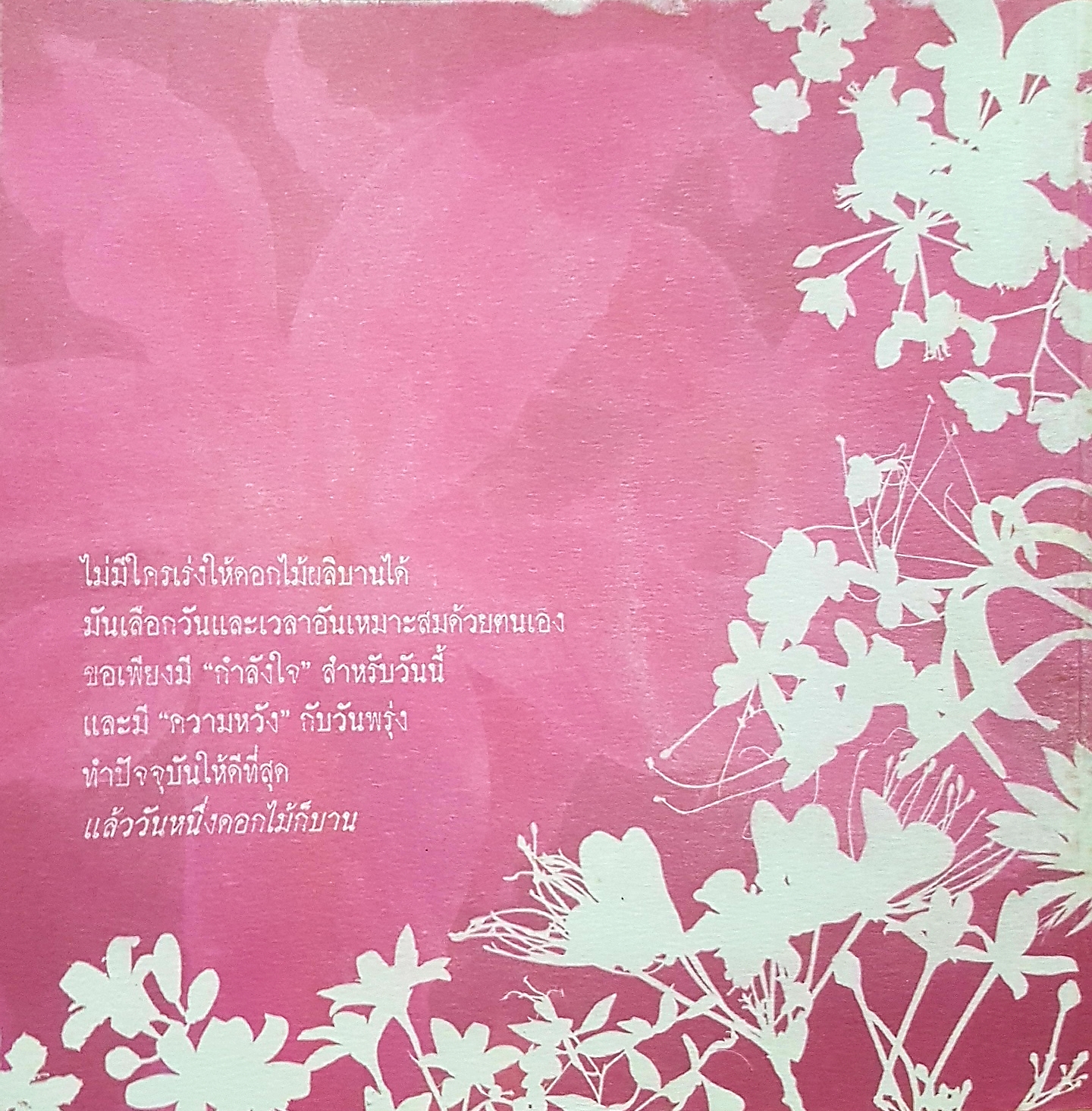 แล้ววันหนึ่ง ดอกไม้ก็บาน โดย ขรรค์ชัย บุนปาน