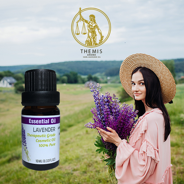 น้ำมันดอกลาเวนเดอร์บริสุทธิ์ 100% (์Natural Pure Lavender Oil)