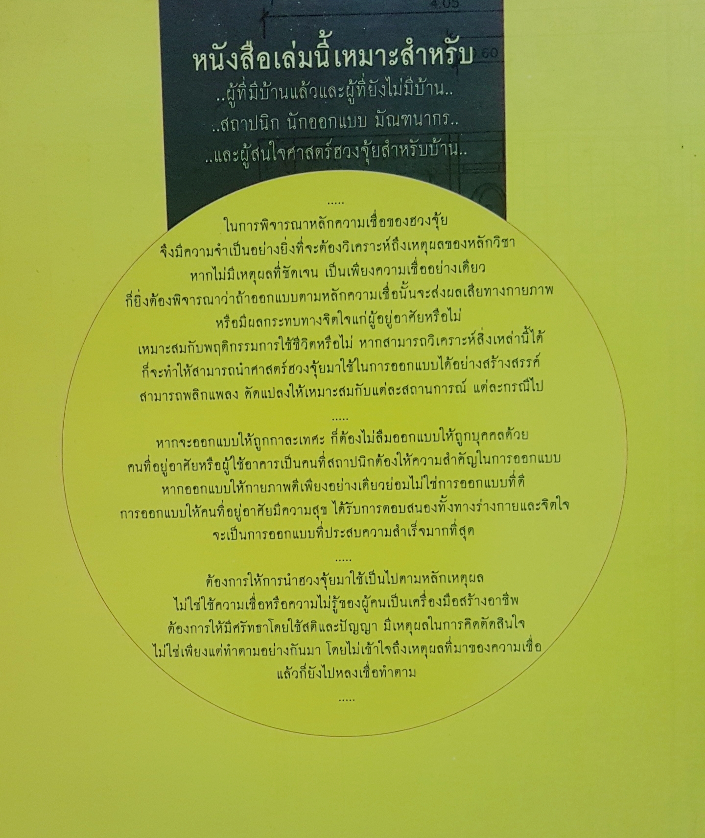 ฮวงจุ้ยเพื่อการอยู่อาศัย Feng-Shui for Living / ชัยนันท์ พรหมเพ็ญ