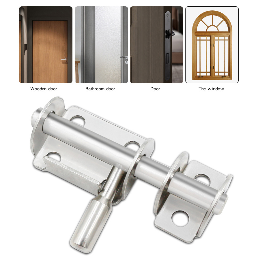 กลอนประตู 2 นิ้ว สแตนเลสแท้ 304 [ขายปลีก/ส่ง]