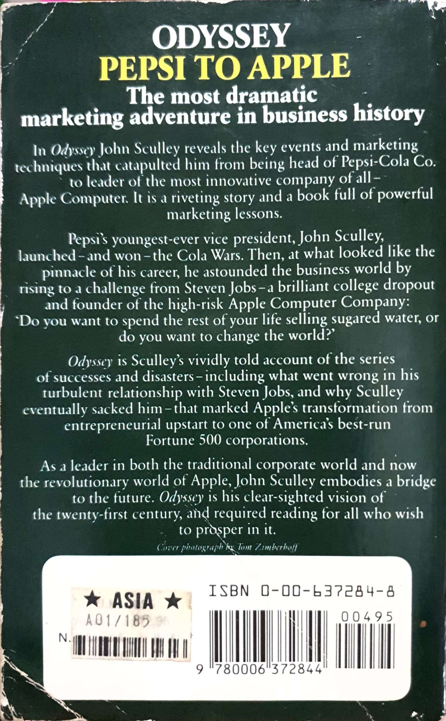 Odyssey Pepsi to Apple : John Sculley