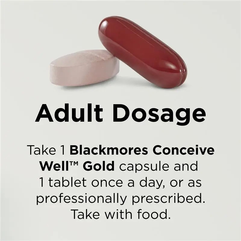 Blackmores Conceive Well Gold วิตามินเพื่อเตรียมพร้อมการตั้งครรภ์