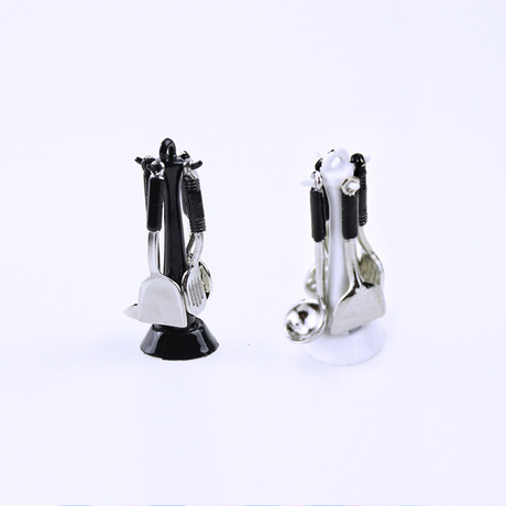 เซตทัพพีตะหลิวจิ๋วสำหรับนักสะสมของจิ๋วและผู้ที่รักการประดิษฐ์ดินปั้นจิ๋วจากดิน