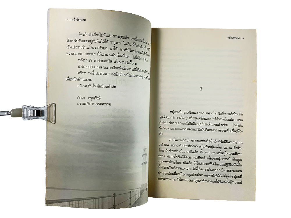 หนังสือราคาพิเศษ59บาท หนึ่งปรารถนา หนังสือ นิยาย นิยายโรแมนติก