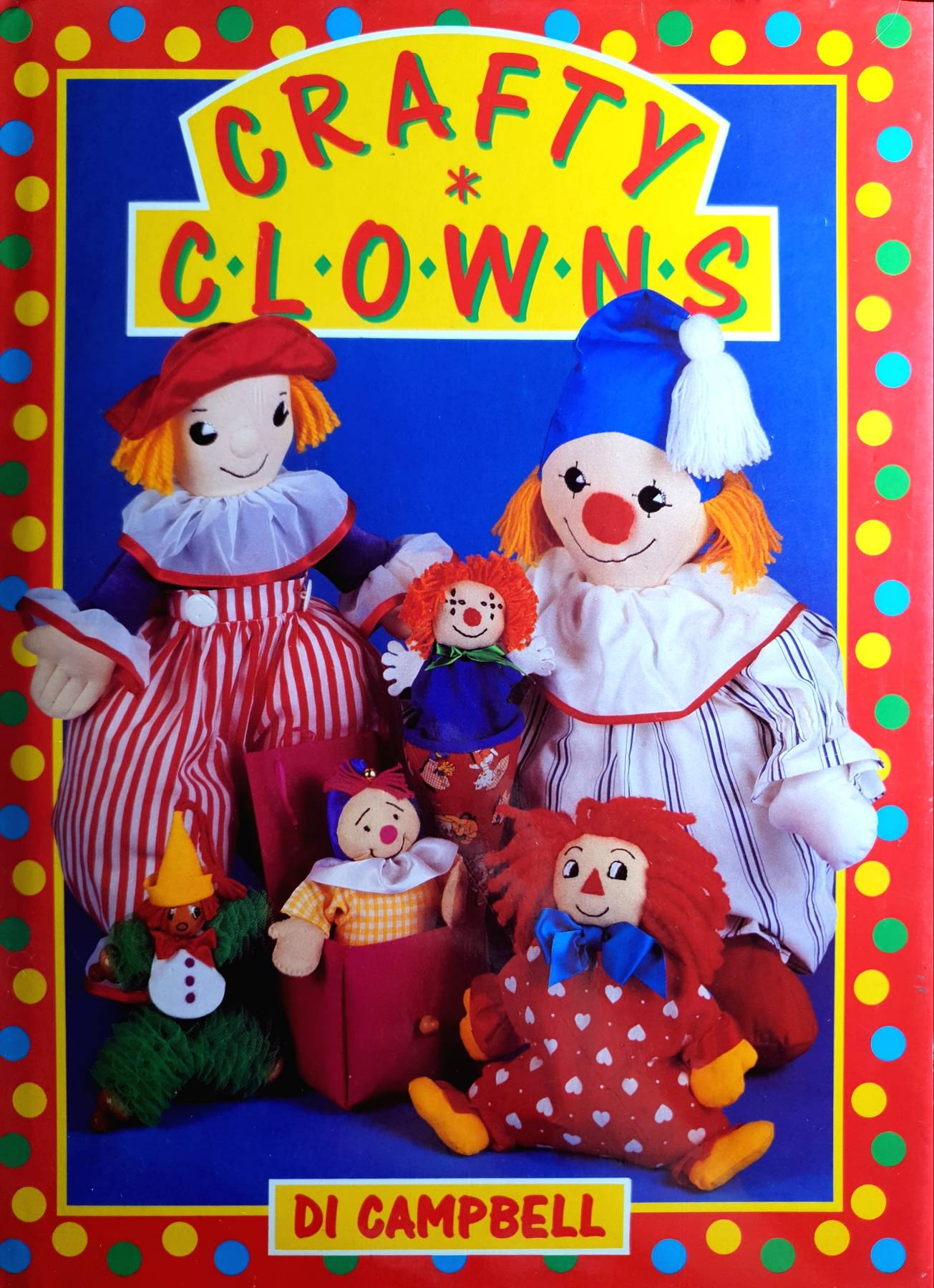 Crafty Clowns by Di Campbell (Hardcover, 1990)