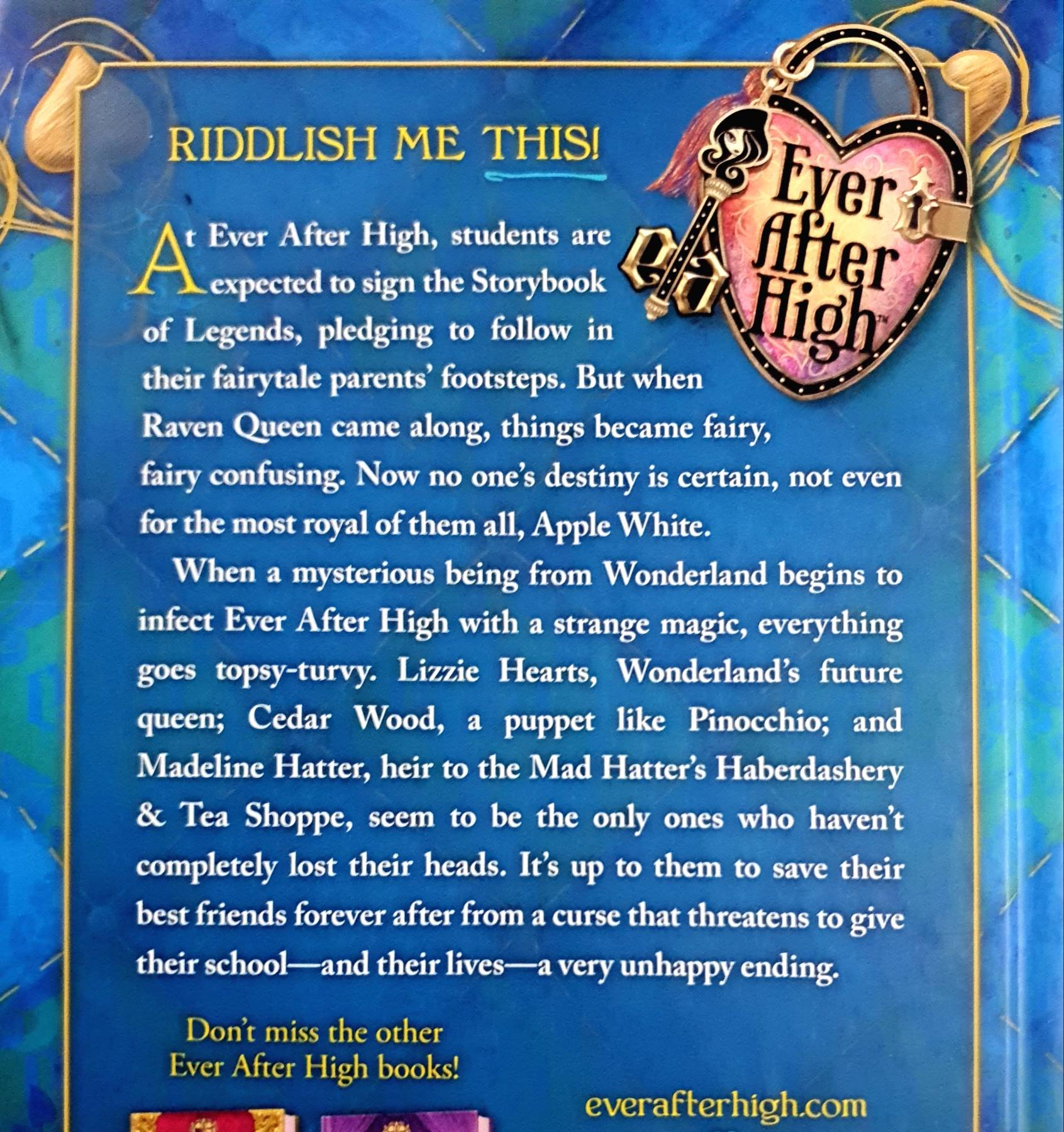 Ever After High. A Wonderlandiful World : Shannon Hale