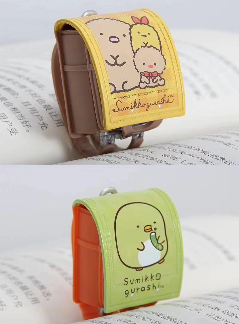 Rementรีเม้นท์กระเป๋าจิ๋วชุดกระเป๋านักเรียนญี่ปุ่นหลากหลายสีการ์ตูนลายซูมิโก๊ะเหมาะสำหรับนักสะสมของจิ๋ว