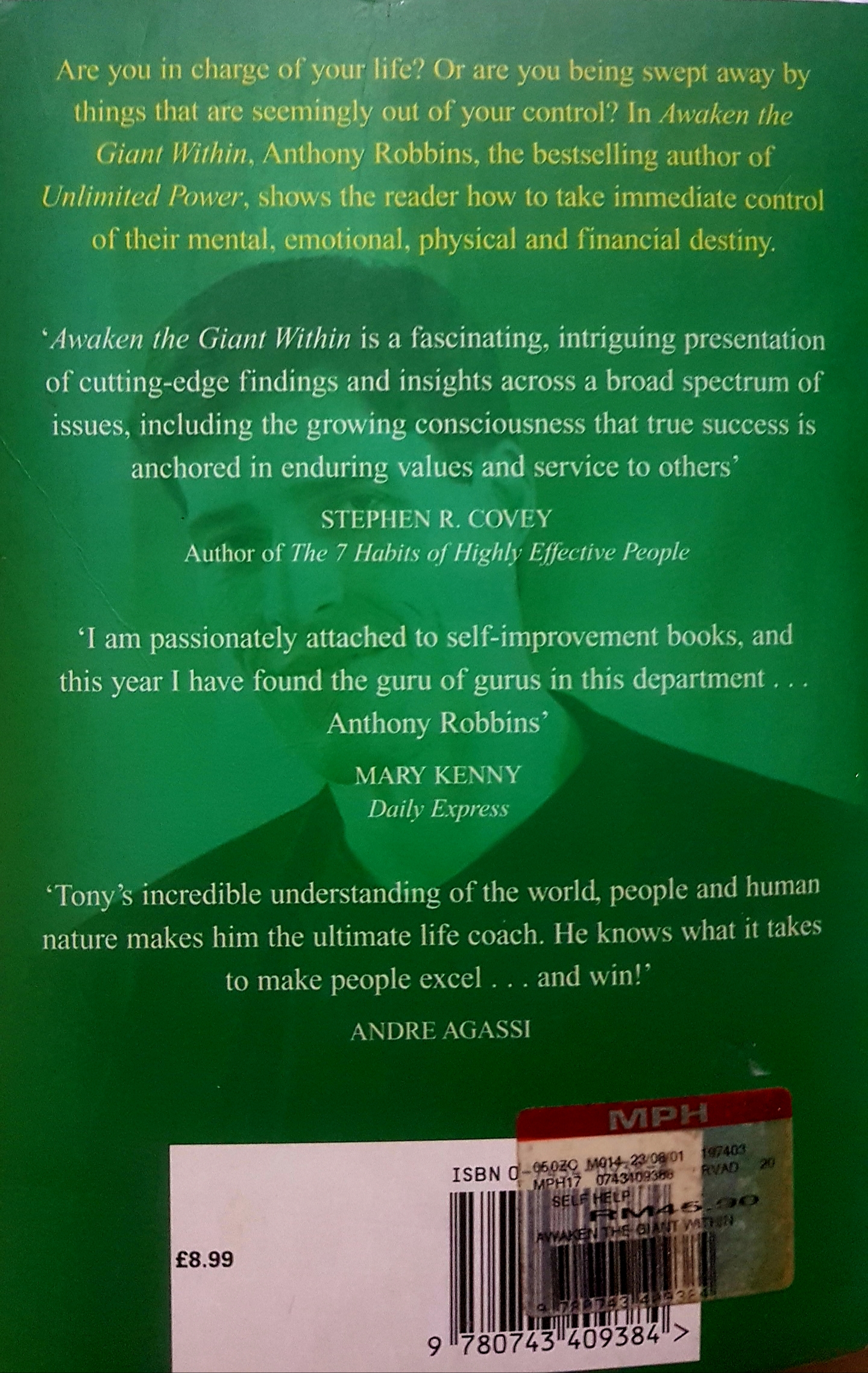 AWAKEN THE GIANT WITHIN ANTHONY ROBBINS