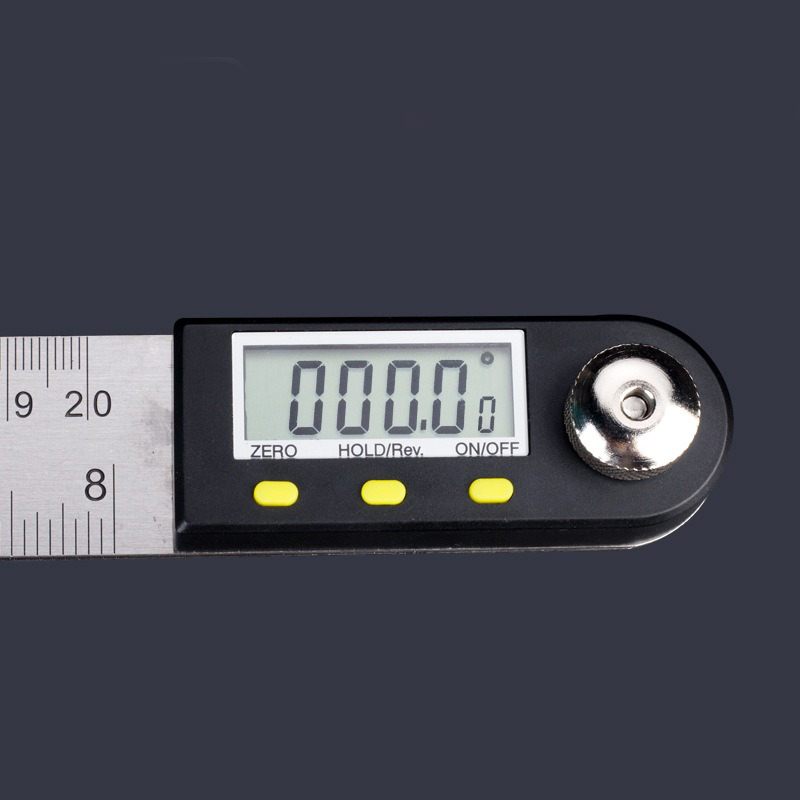 ไม้บรรทัดวัดองศาดิจิตอล สำหรับรวัดมุมอาศาและวัดความยาว [ขายปลีก/ส่ง]