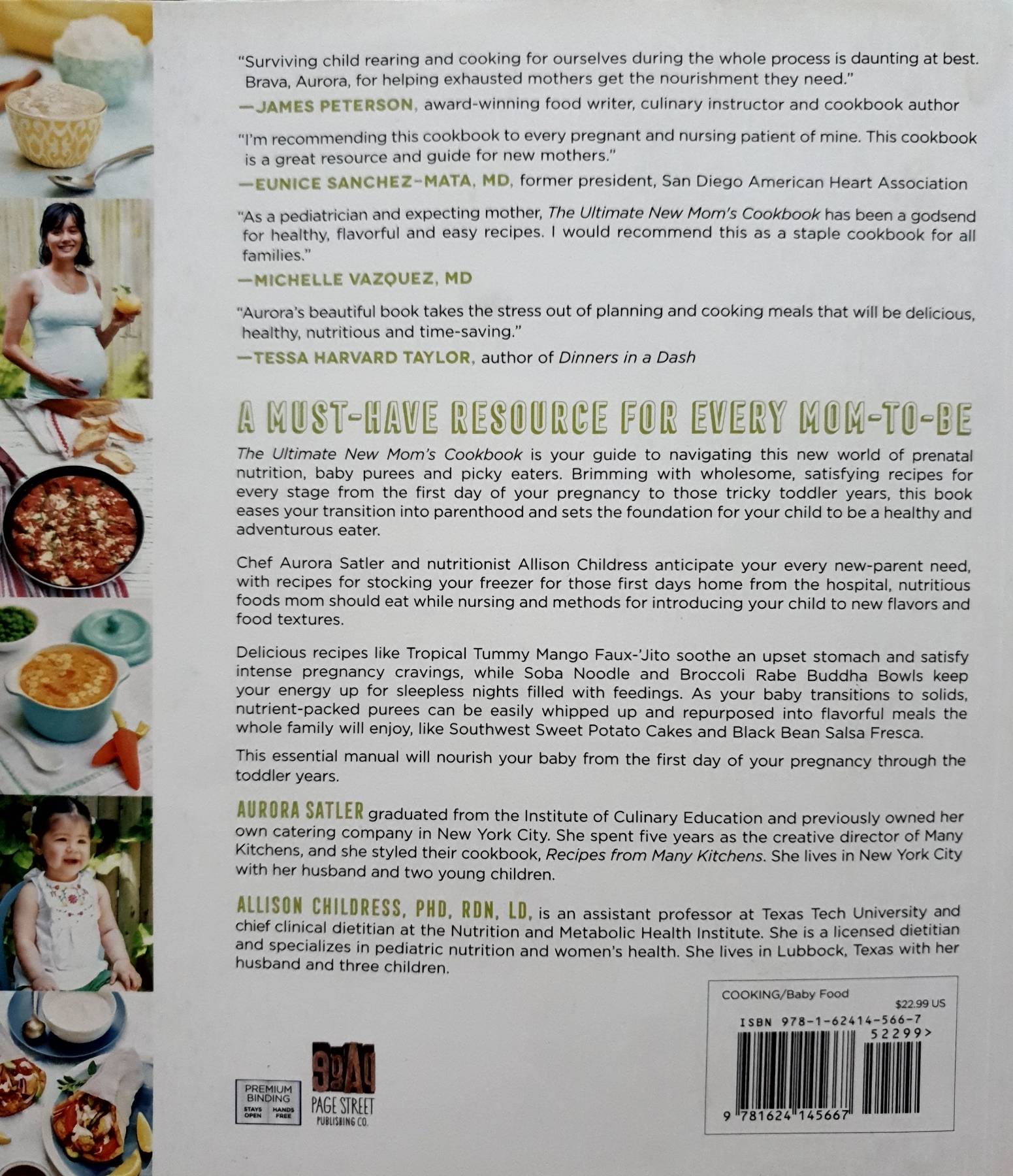 The Ultimate New Mom's Cookbook: A Complete Food and Nutrition Resource for Expectant Mothers, Babies and Toddlers : Aurora Satler and 1 more