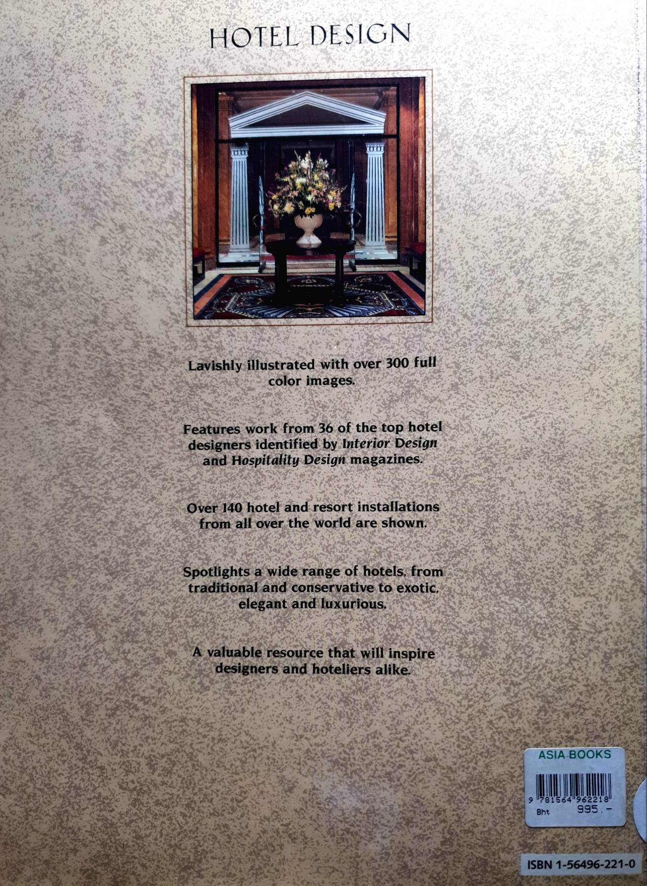 Hotel Design: International Portfolio of the Finest Contemporary Designs : Rosalie M. Grattaroti