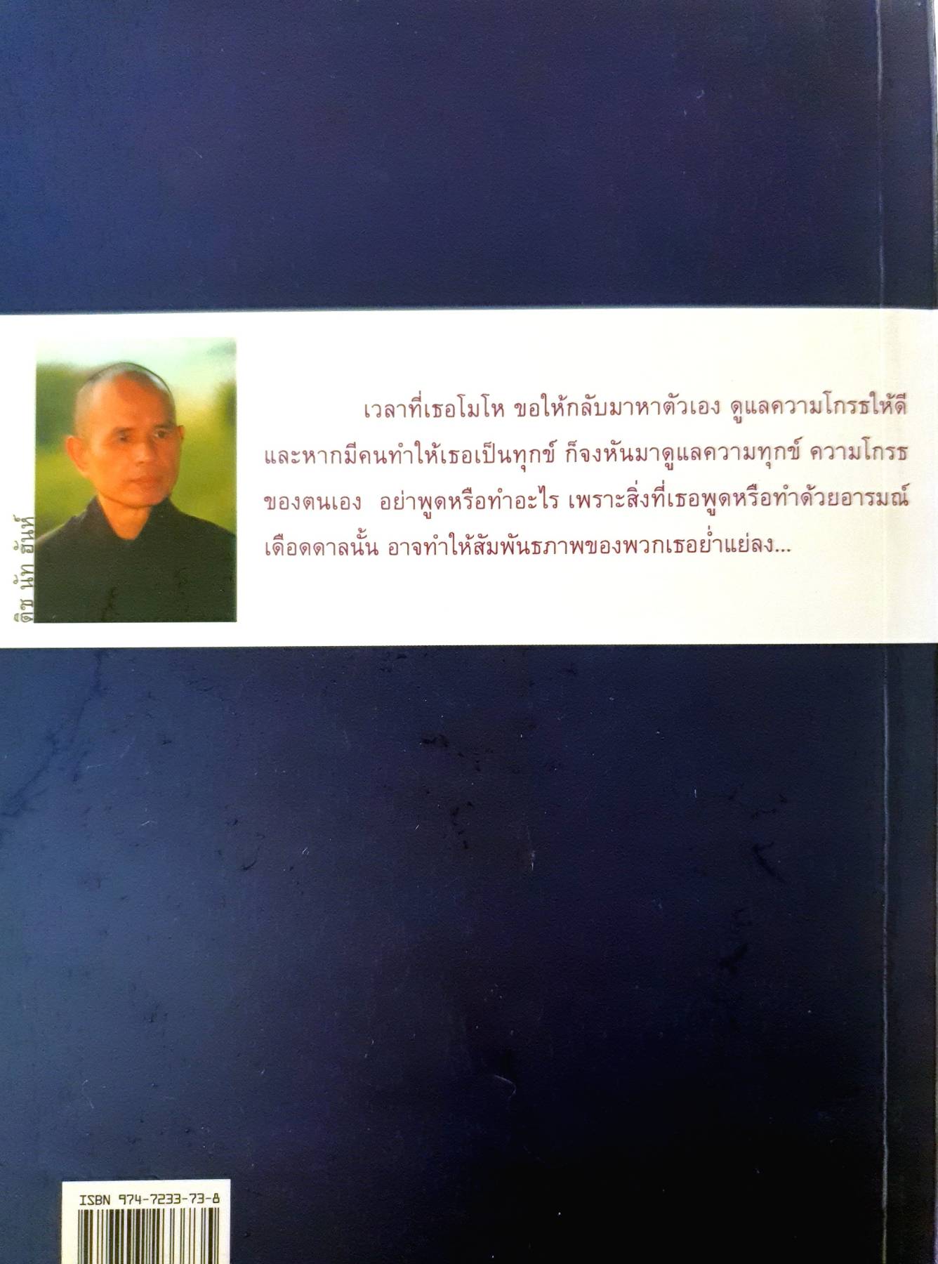 ความโกรธ ปัญญาดับเปลวไฟแห่งโทสะ (Anger) ติช นัท ฮันห์ เขียน ธารา รินศานต์ แปล