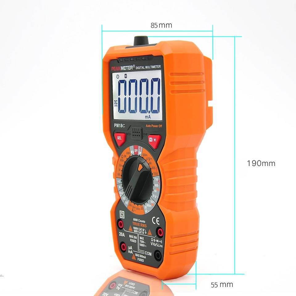 Multimeter Digital Peakmeter PM18C
