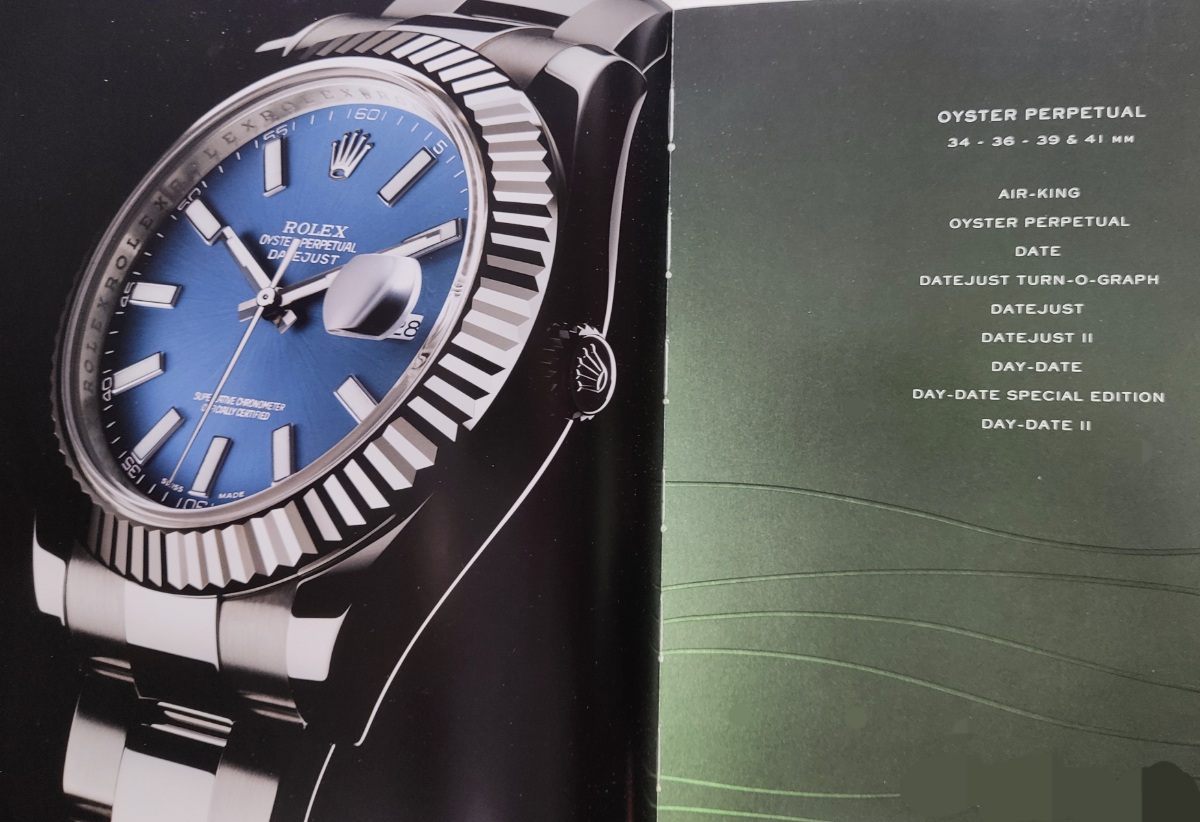 ROLEX OYSTER PERPETUAL CATÁLOGO 2011
