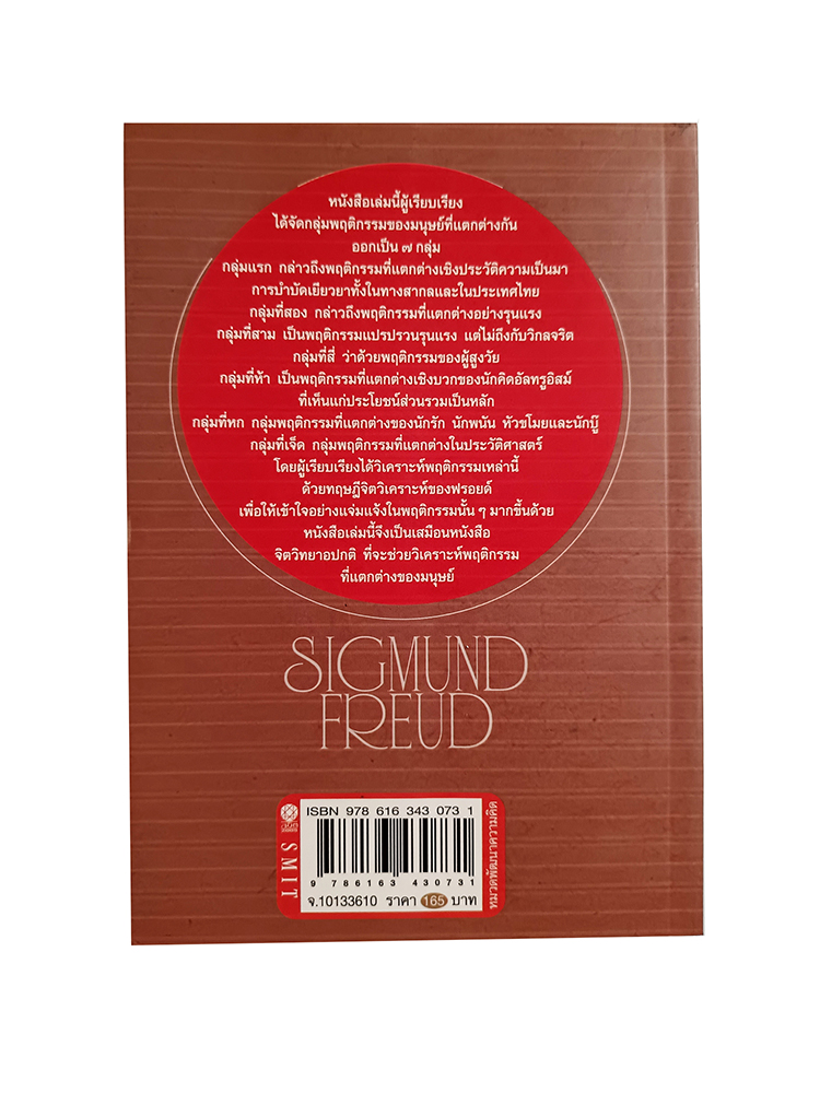 เจาะลึกพฤติกรรมมนุษย์ในมุมมองจิตวิเคราะห์ ซิกมันด์ ฟรอยด์ Sigmund Freud หนังสือ พัฒนาความคิด ปรัชญา จิตวิทยา